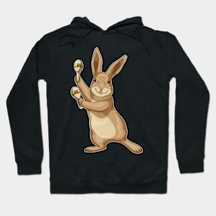 Rabbit Musician Maracas Music Hoodie